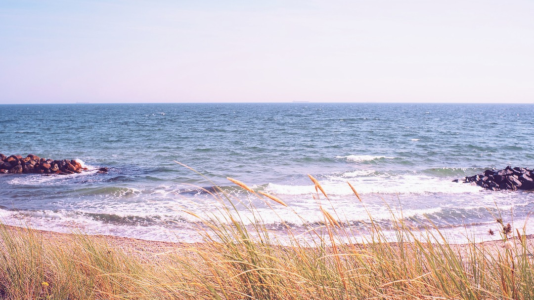 Strand in Dänemark für mehr Zeit für die Innere Mitte